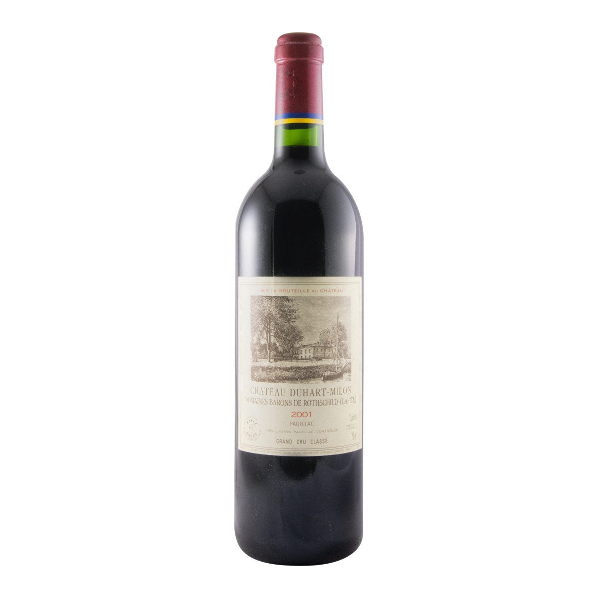 Château Duhart-Milon Pauillac Red Wine Bordeaux 2001 750ml 12.5% ABV