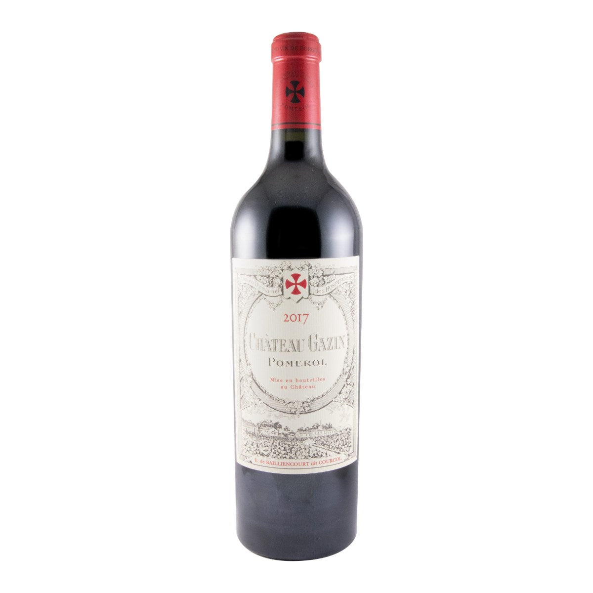 Château Gazin Pomerol Red Wine Bordeaux 2017 750ml 13.5% ABV