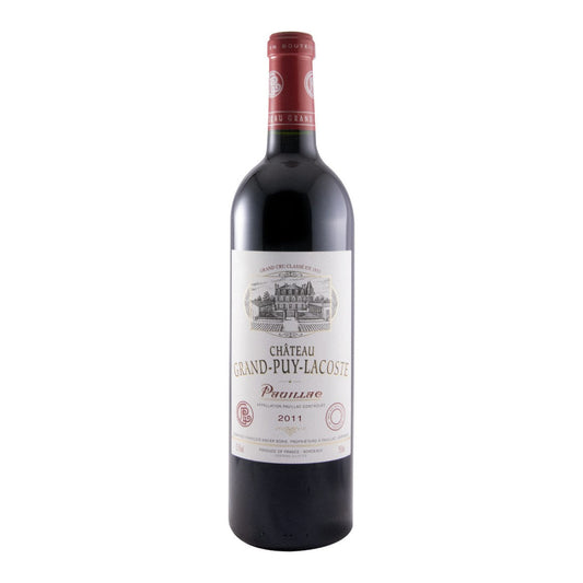 Château Grand-Puy-Lacoste Pauillac Red Wine Bordeaux 2011 750ml 13.5% ABV
