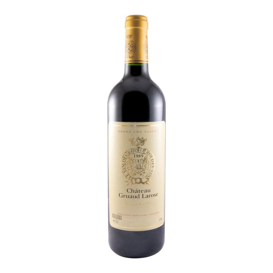 Château Gruaud Larose Saint-Julien Red Wine Bordeaux 1989 750ml 12.5% ABV