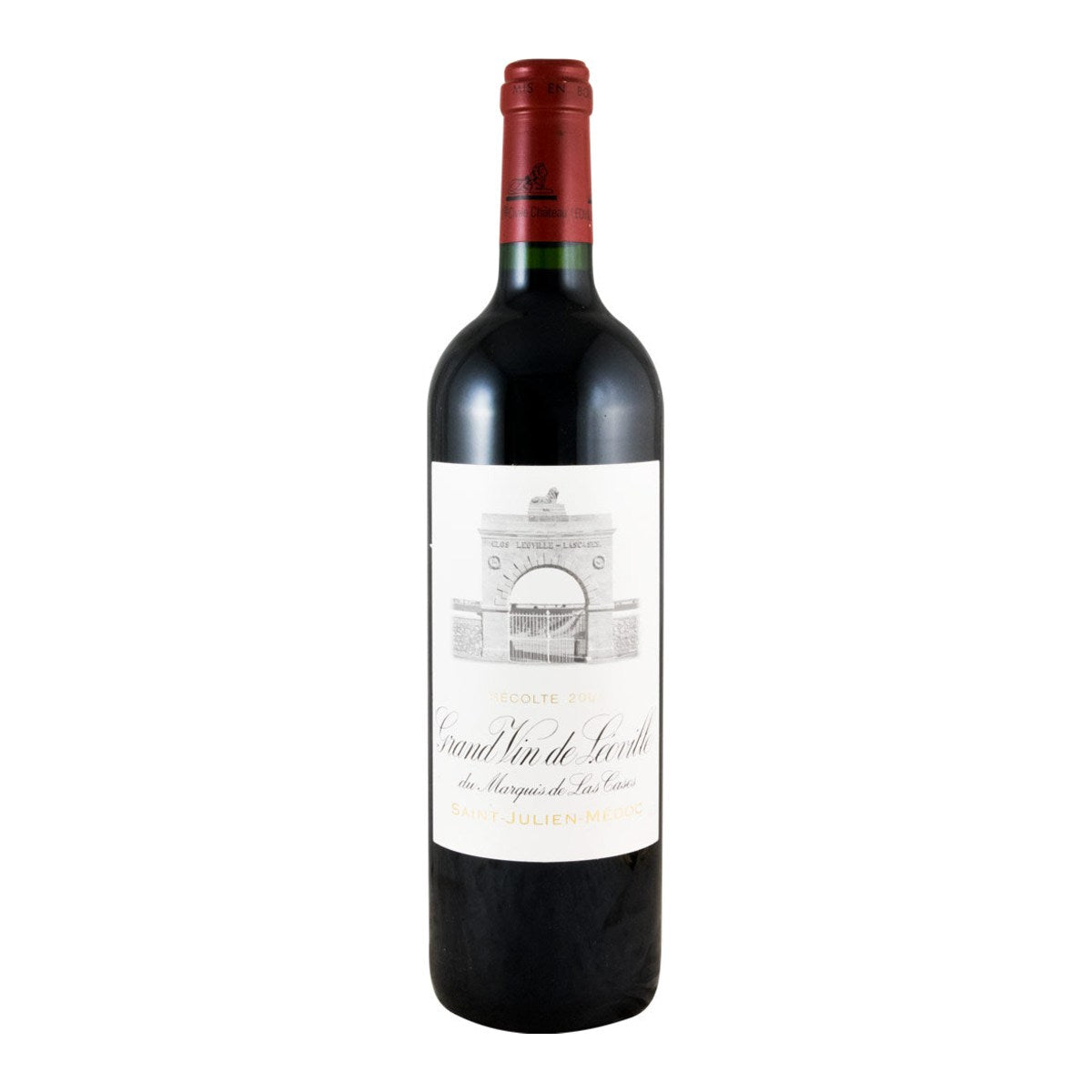 Château Léoville Las Cases Saint-Julien Red Wine Bordeaux 2004 750ml 13% ABV