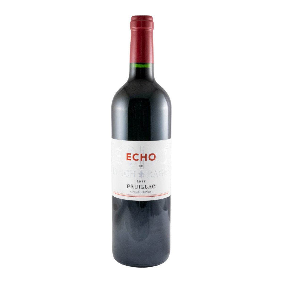 Château Lynch-Bages Echo de Lynch-Bages Pauillac Red Wine Bordeaux 2017 750ml 13% ABV