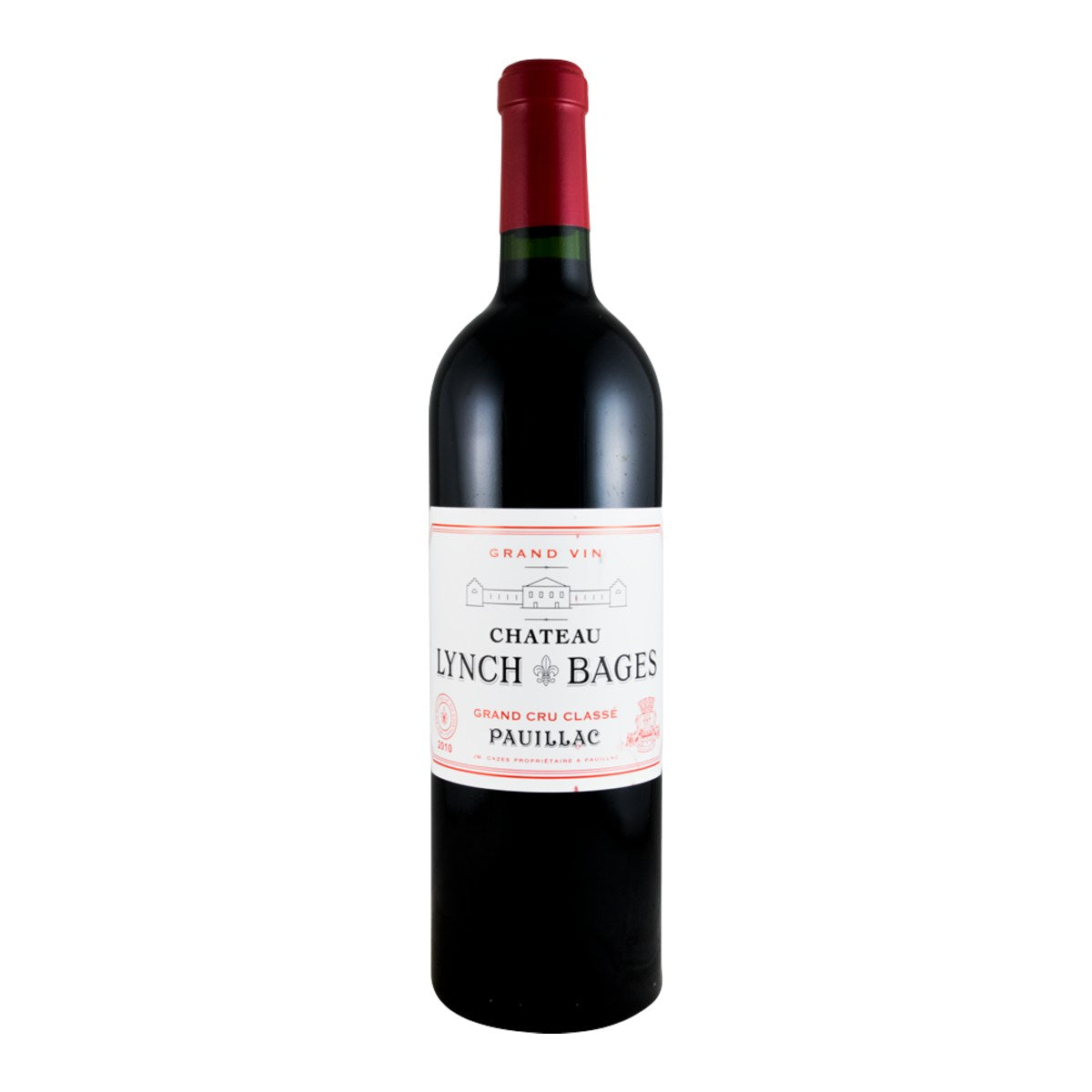 Château Lynch-Bages Pauillac Red Wine Bordeaux 2010 750ml 13.5% ABV
