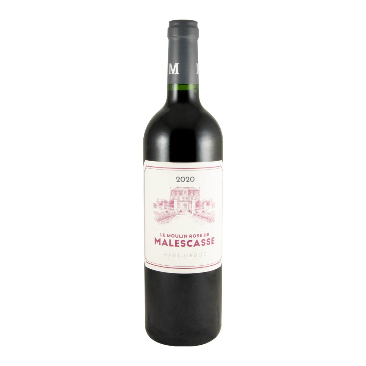 Château Malescasse Le Moulin Rose de Malescasse Haut-Médoc Red Wine Bordeaux 2020 750ml 15% ABV