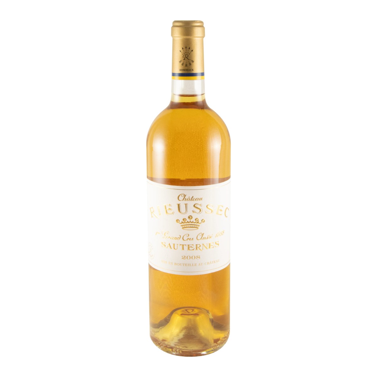 Château Rieussec Sauternes Sweet White Wine Bordeaux 2008 750ml 13.5% ABV
