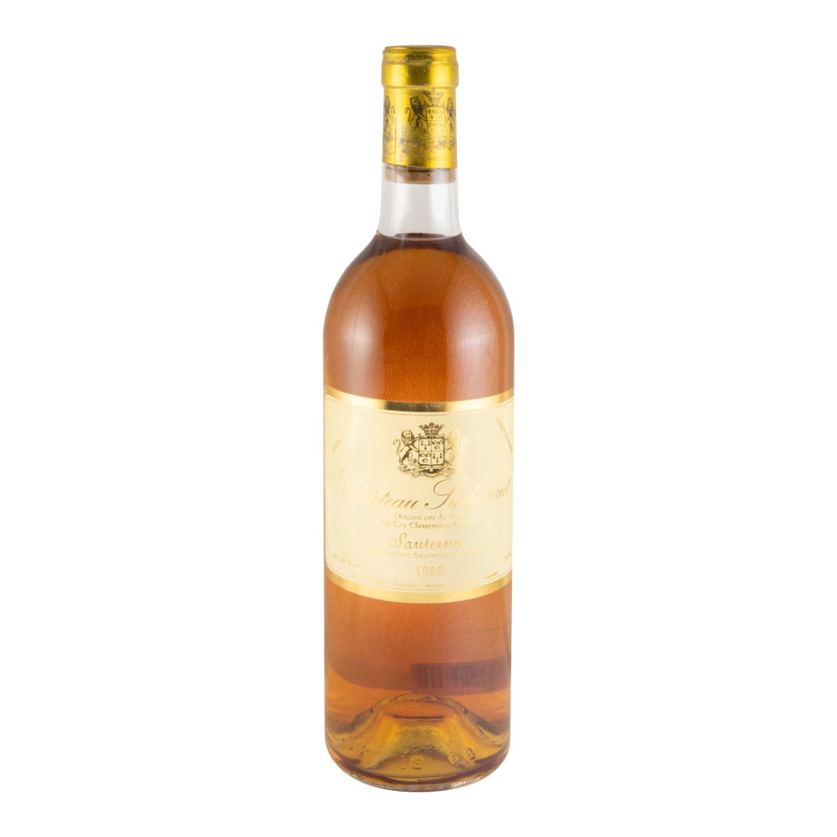 Château Suduiraut Sauternes Sweet White Wine Bordeaux 1988 750ml 14.5% ABV