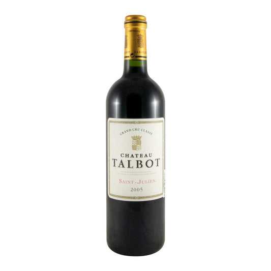 Château Talbot Saint-Julien Red Wine Bordeaux 2005 750ml 13% ABV