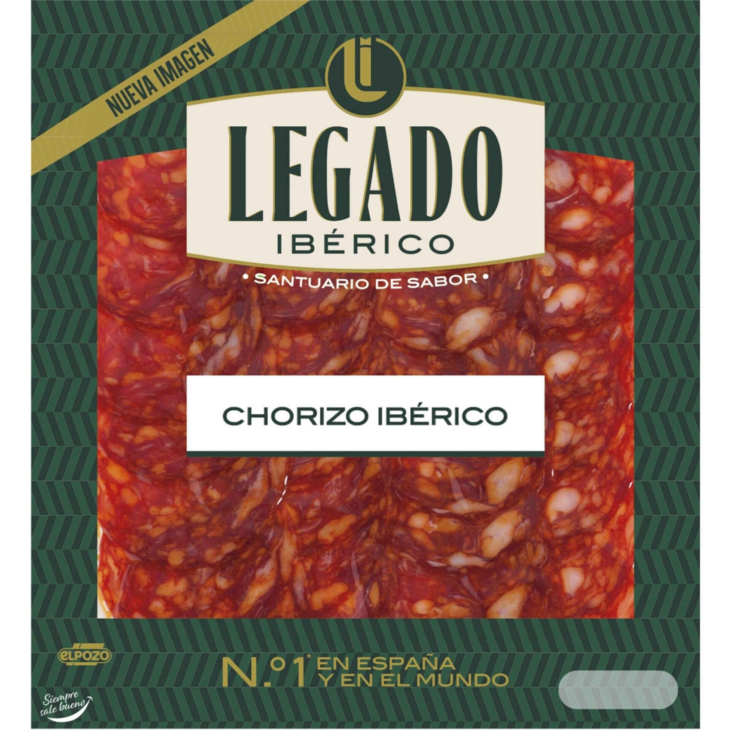 chourico iberico sliced iberian chorizo 75g elpozo spanish cured meat premium deli slices