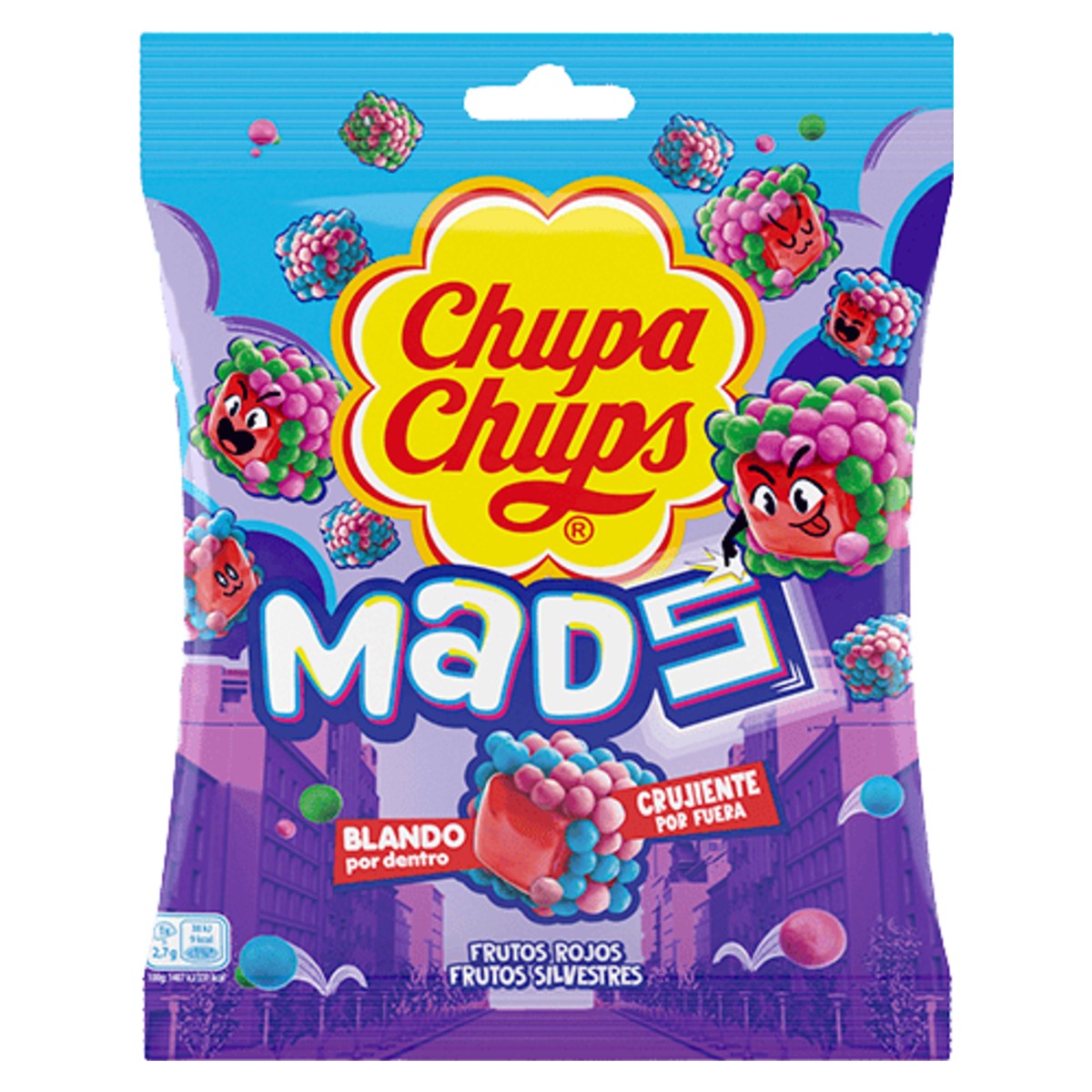 Chupa Chups Mads Berry Mix Gummies 115g