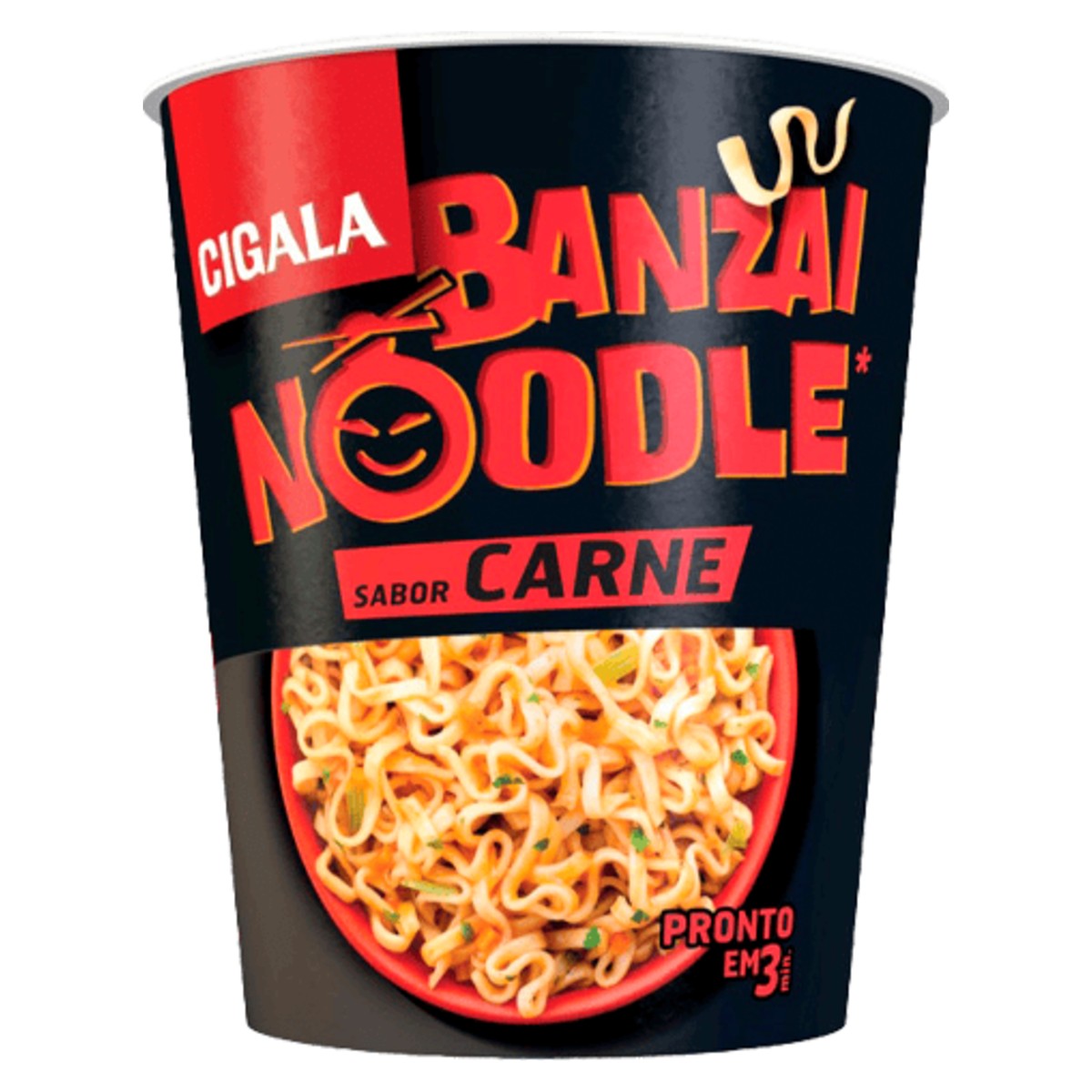 Cigala Banzai Noodle Oriental Beef Flavour 67g