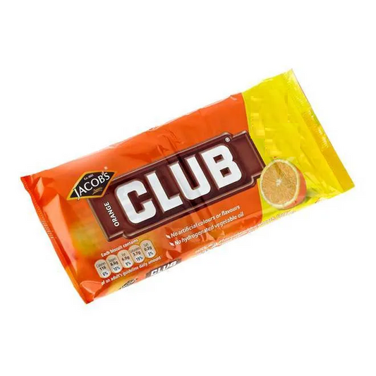 McVities Club Orange 6pk 132g