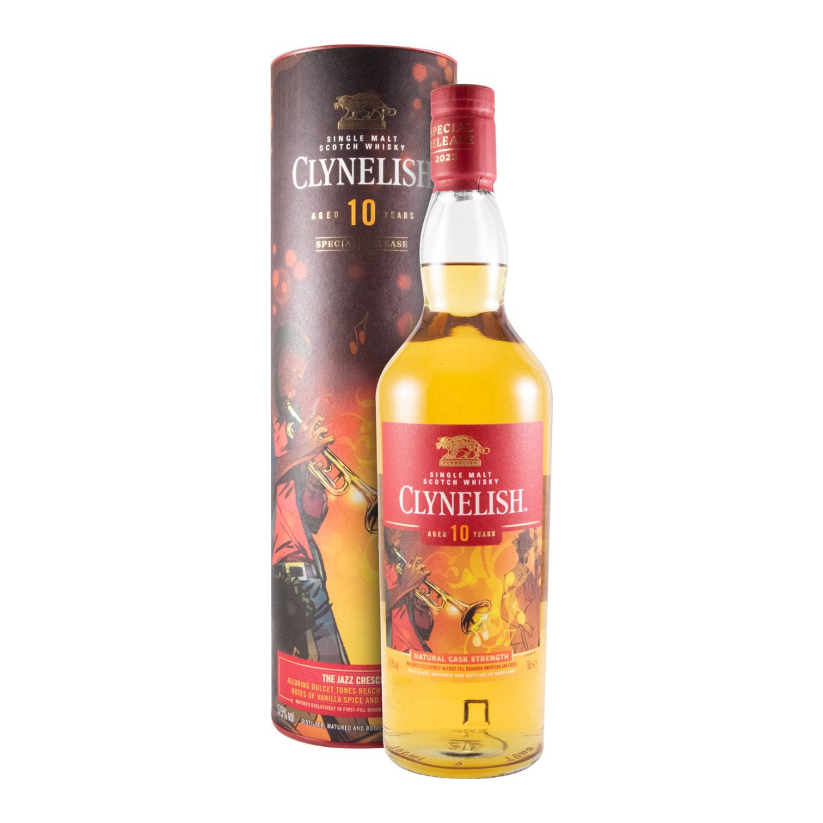 Clynelish 10 Year Old The Jazz Crescendo Special Release 2023 Single Malt Scotch Whisky 700ml 57.5% ABV