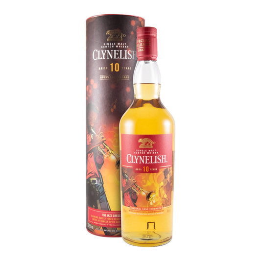 Clynelish 10 Year Old The Jazz Crescendo Special Release 2023 Single Malt Scotch Whisky 700ml 57.5% ABV