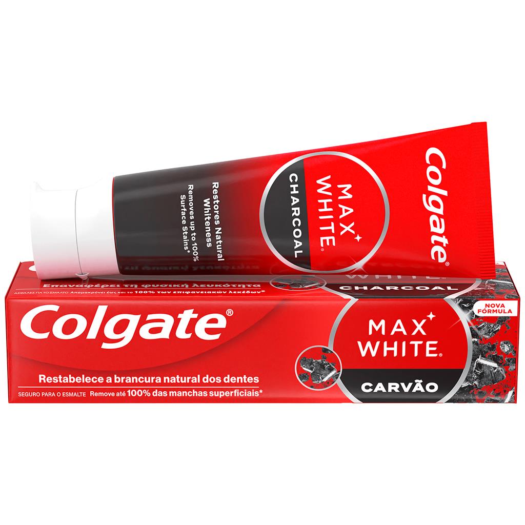 Colgate Max White Charcoal Whitening Toothpaste 75ml