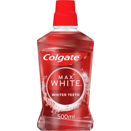 Colgate Max White Instant Mouthwash 500ml