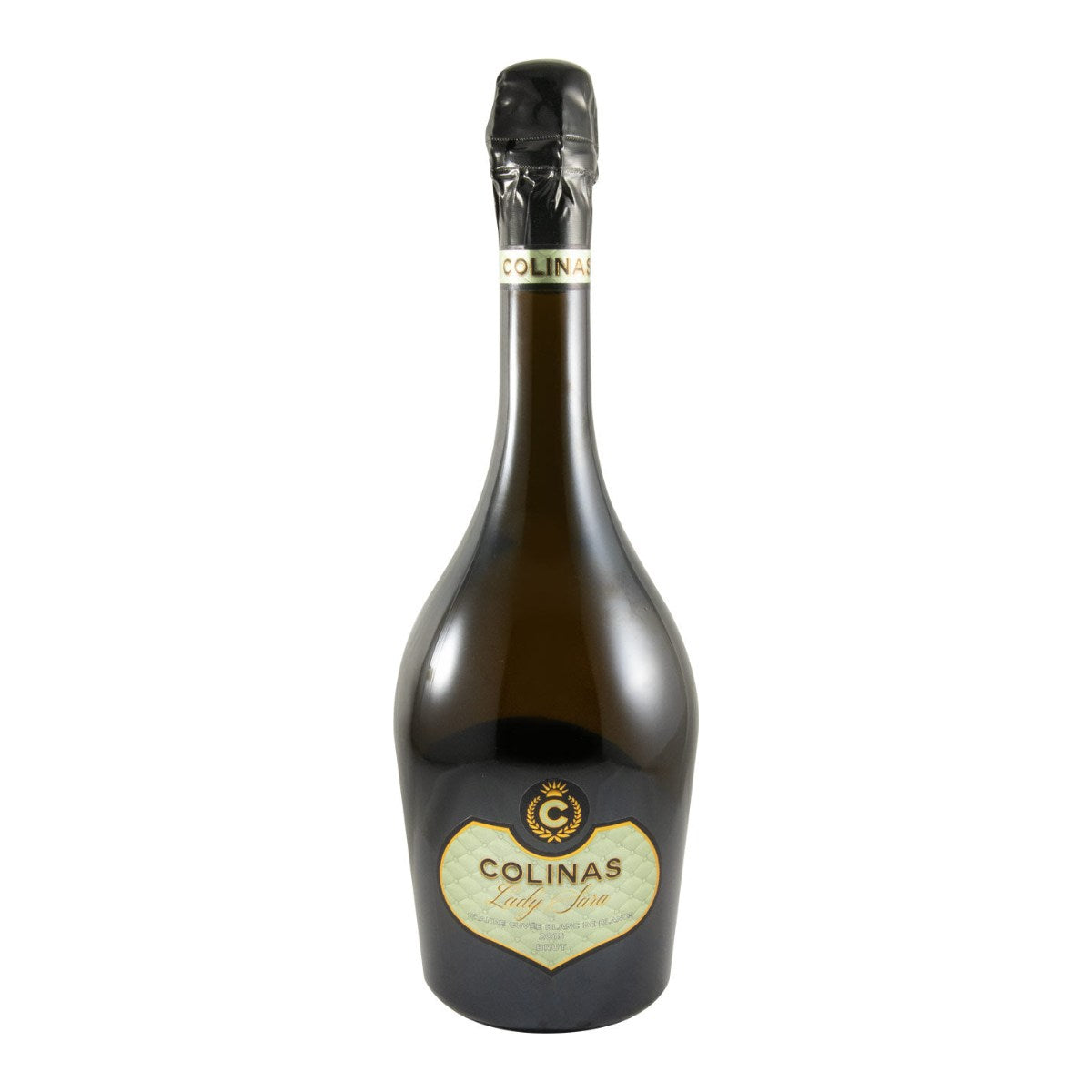 Colinas Lady Sara Grande Cuvée Blanc de Blancs Brut Sparkling White Wine Bairrada 2015 750ml 12.5% ABV