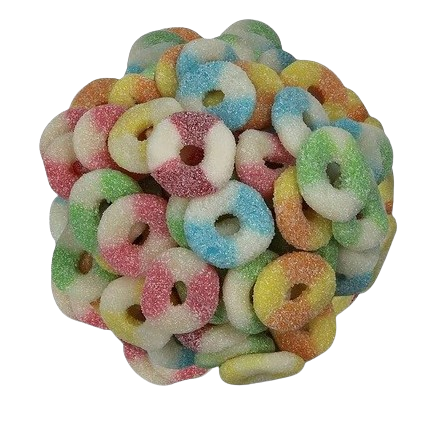 colourful foam sugar gummies by weight – sugar coated foamy pick n mix sweets