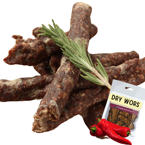 Dry wors - Droewors Authentic Style Chilli 100g