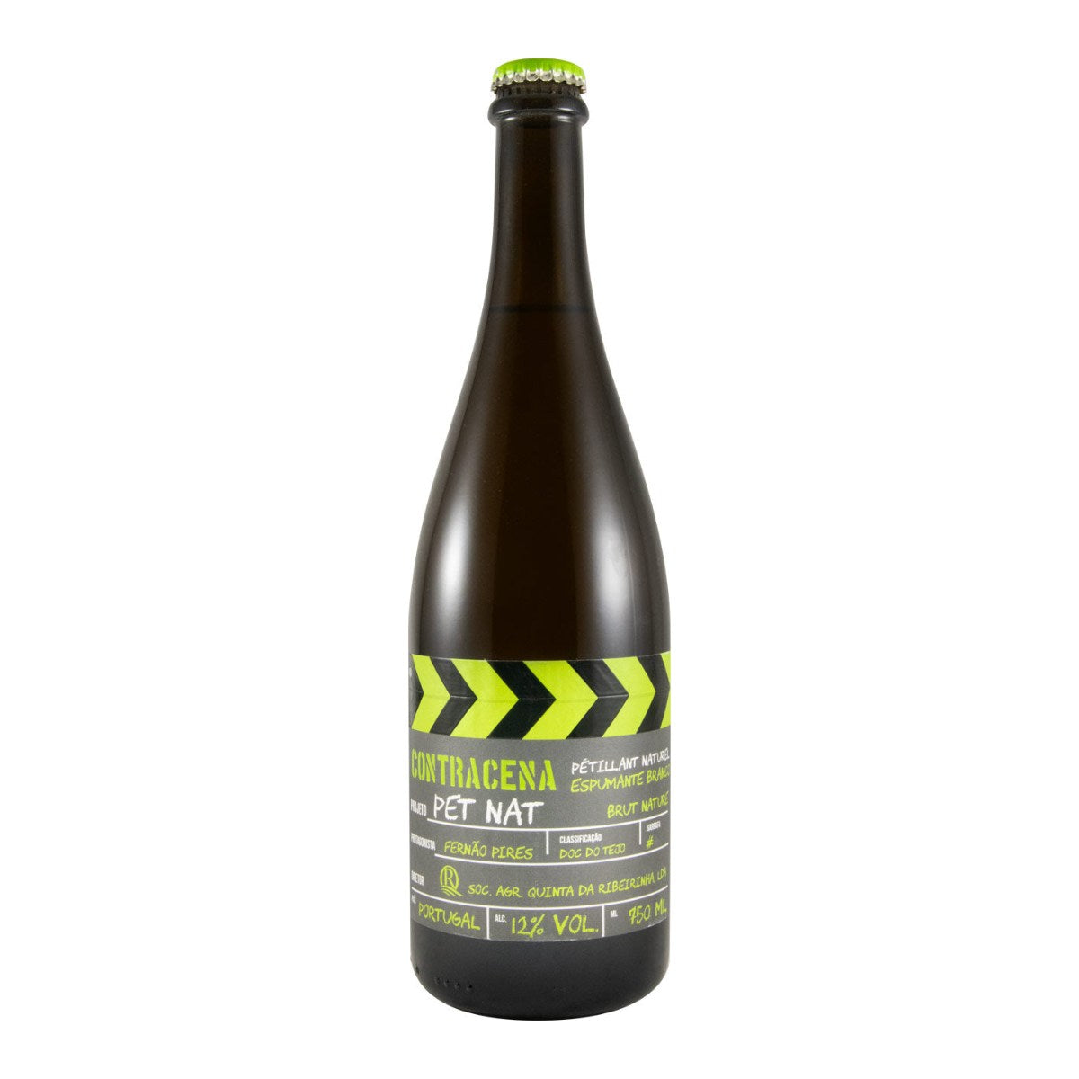 Contracena Fernão Pires Pet Nat Sparkling White Wine Tejo 2023 750ml 12% ABV
