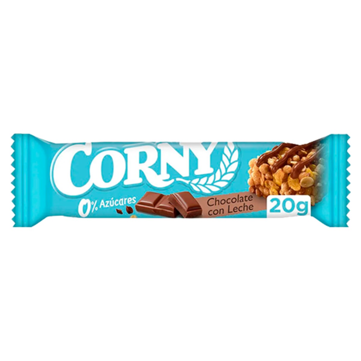 Corny 0% Added Sugar Milk Chocolate Cereal Bar 20g