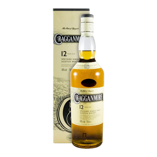 Cragganmore 12 Year Old Single Malt Scotch Whisky 700ml 40% ABV