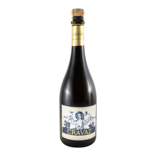 Cravaz Ancestral Touriga Nacional Extra Brut Sparkling Rosé Wine Távora-Varosa 2025 750ml 12.5% ABV