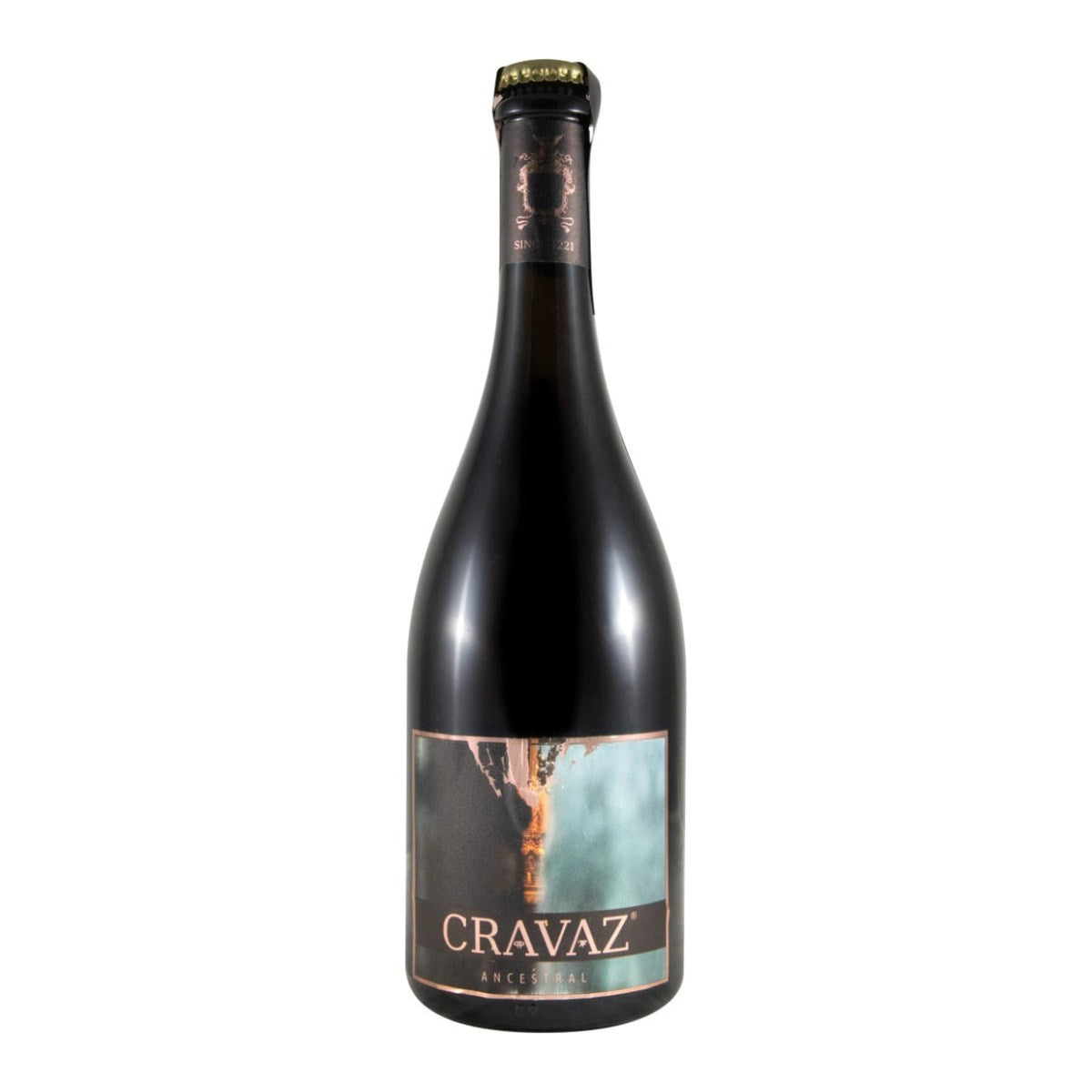 Cravaz Ancestral Vinha Ancestral Demi-Sec Sparkling Rosé Wine Távora-Varosa 2023 750ml 9.5% ABV
