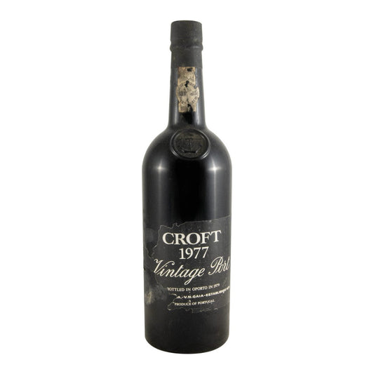 Croft Vintage Porto Wine 1977 750ml 21% ABV