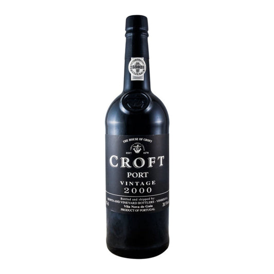 Croft Vintage Porto Wine 2000 750ml 20.5% ABV
