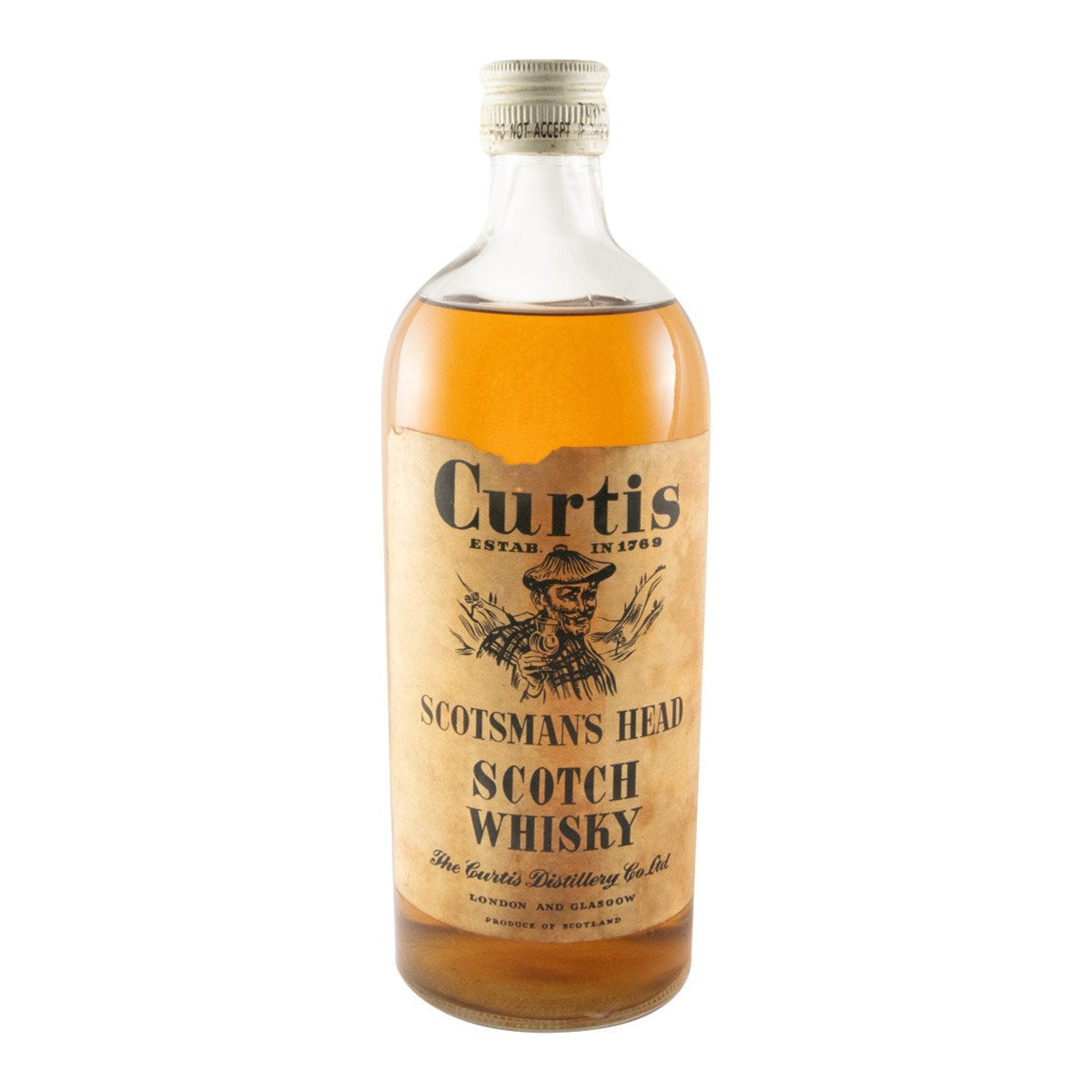 Curtis Scotsman's Head Blended Scotch Whisky 750ml