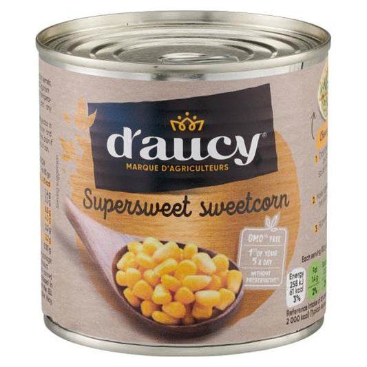D'aucy Sweetcorn 326g
