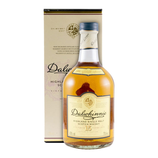 Dalwhinnie 15 Year Old Single Malt Scotch Whisky 700ml 43% ABV