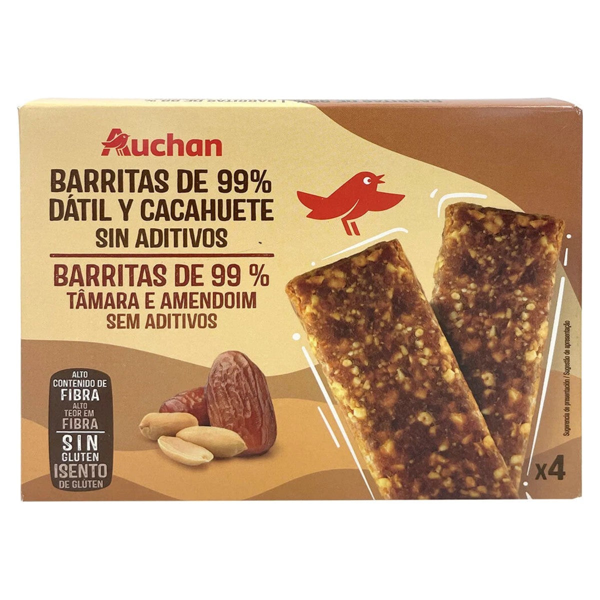 Date and Peanut Bars 120g