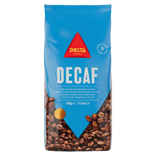 Delta Decaf Coffee Beans 500g