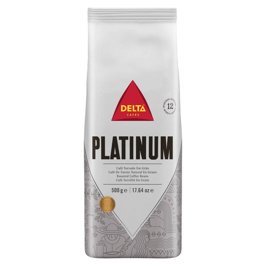Delta Platinum Coffee Beans 500g