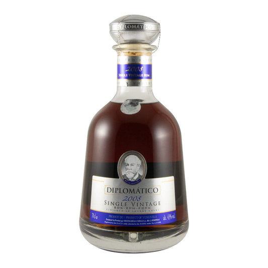 Diplomático Single Vintage 2008 Rum 700ml 43% ABV