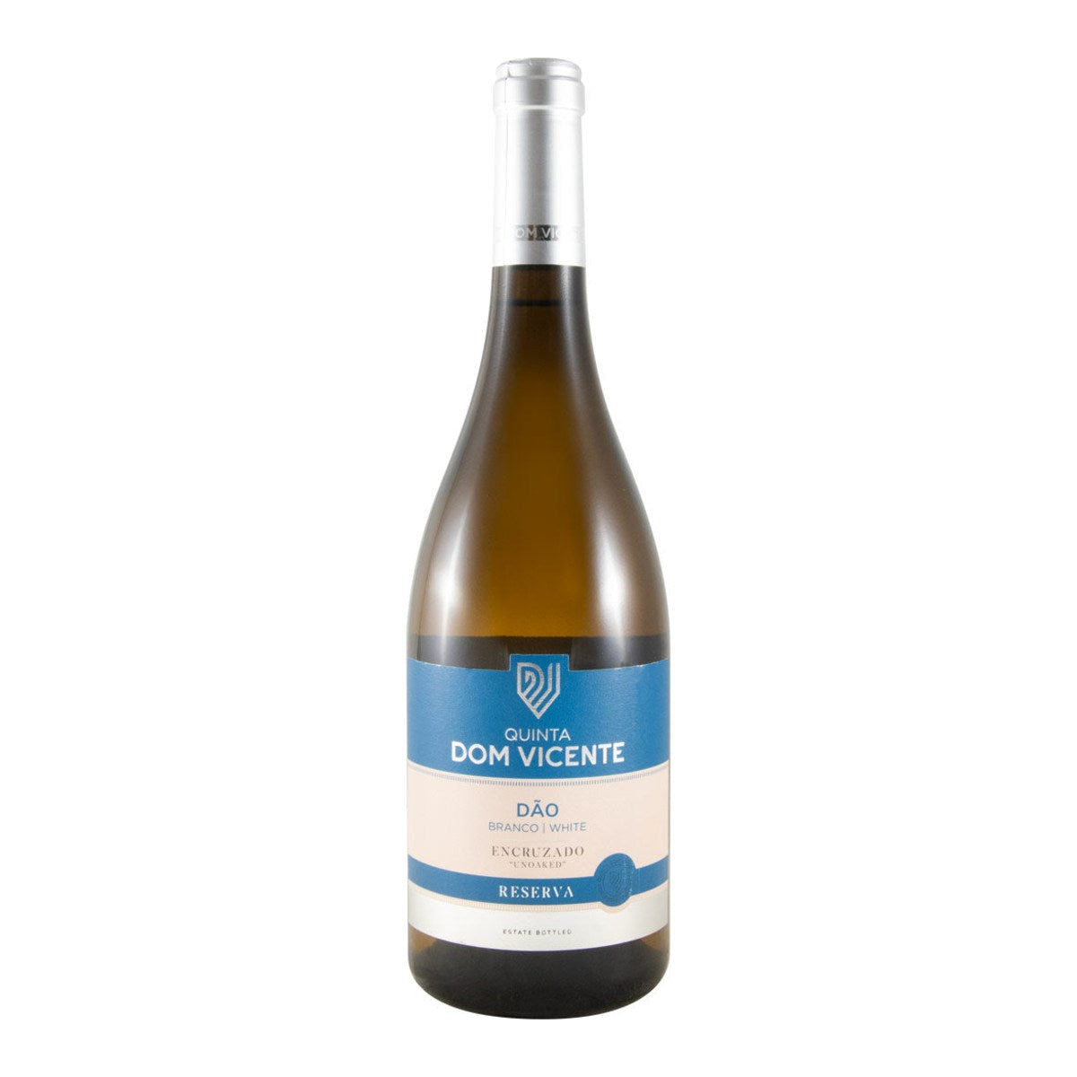 Dom Vicente Unoaked Encruzado Reserva White Wine Dão 2023 750ml 12.5% ABV