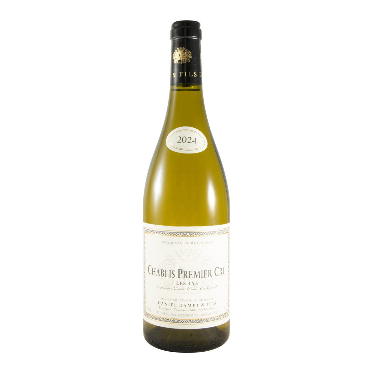 Domaine Daniel Dampt Les Lys Premier Cru Chablis White Wine Burgundy 2024 750ml 13% ABV
