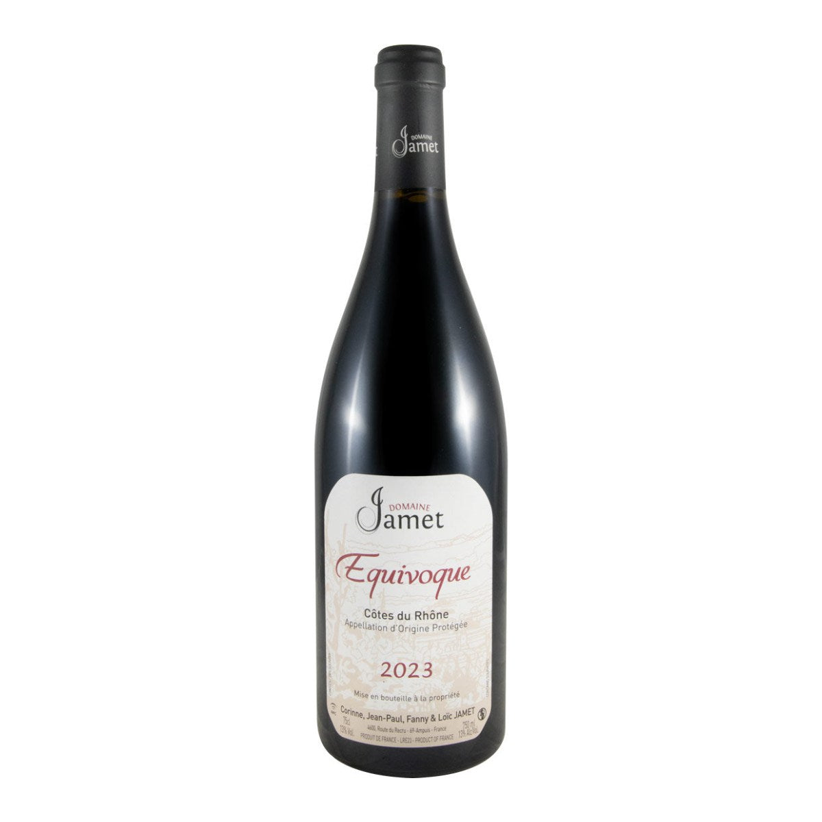 Domaine Jamet Équivoque Côtes-du-Rhône Red Wine Côtes du Rhône 2023 750ml 13% ABV