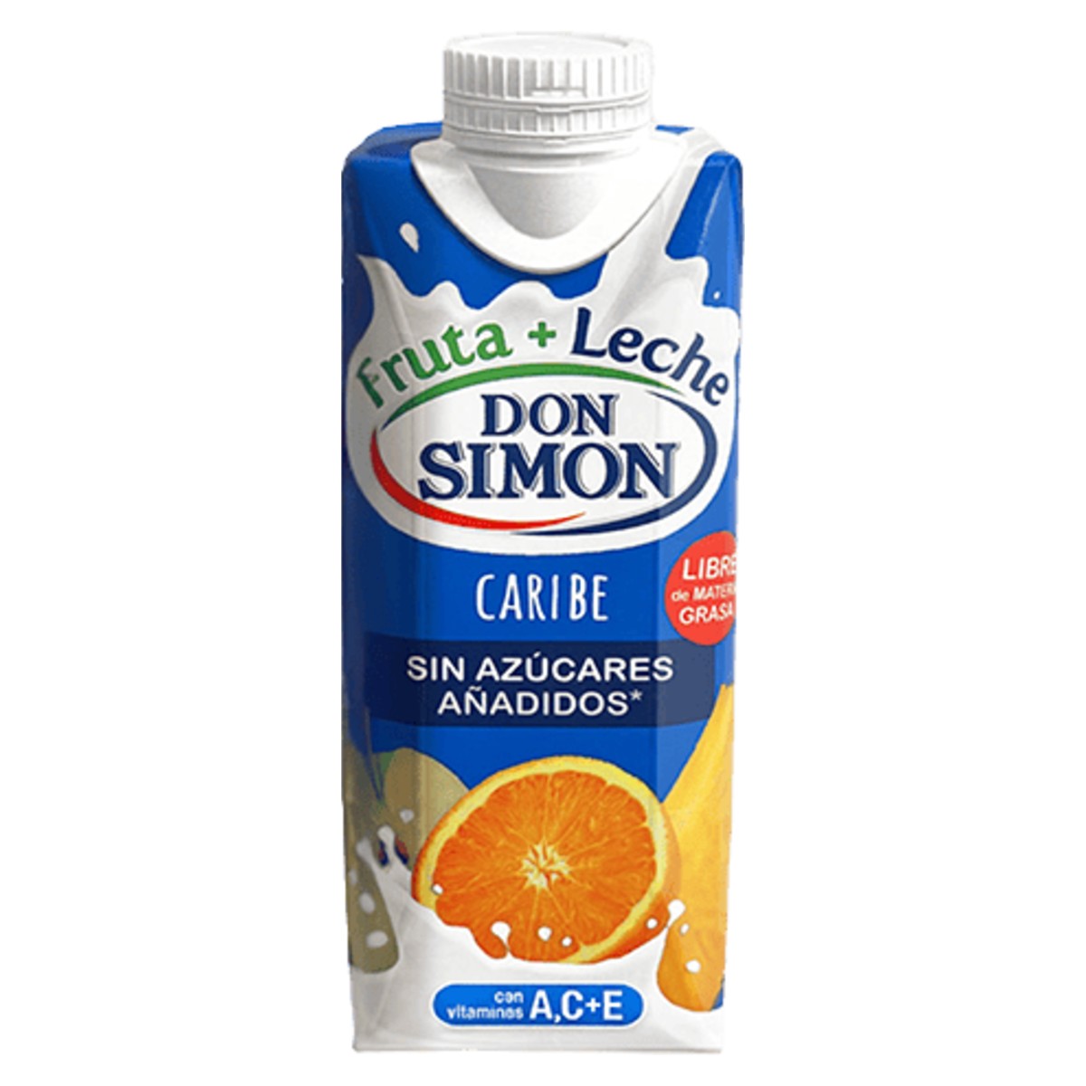 Don Simón Caribe Zero Fruit Juice and Milk Drink 330ml