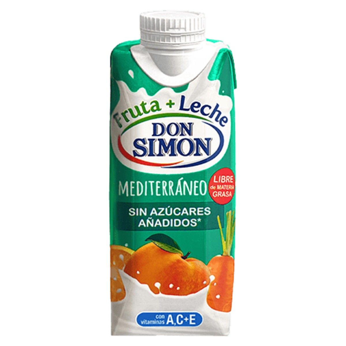 Don Simón Mediterráneo Zero Fruit Juice and Milk Drink 330ml