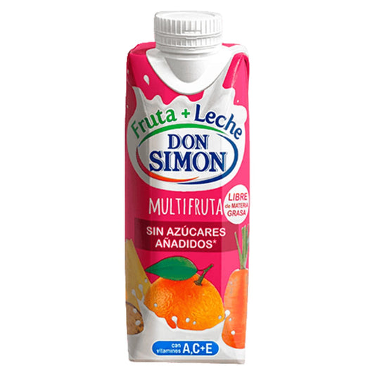 Don Simón Multifrutas Zero Fruit Juice and Milk Drink 330ml