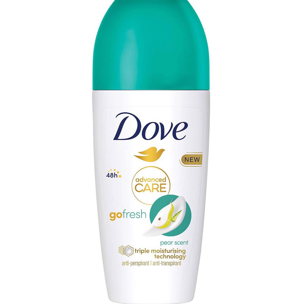 Dove Advanced Care Pear Roll On Deodorant 50ml