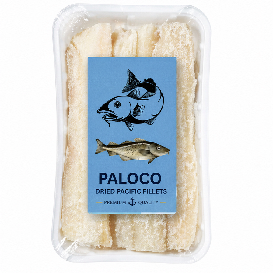 dried pacific paloco fillets 400g salted dried fish stockfish alternative deli seafood fillet cuts
