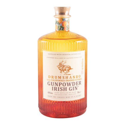 Drumshanbo Gunpowder Californian Orange Citrus Irish Gin 700ml 43% ABV