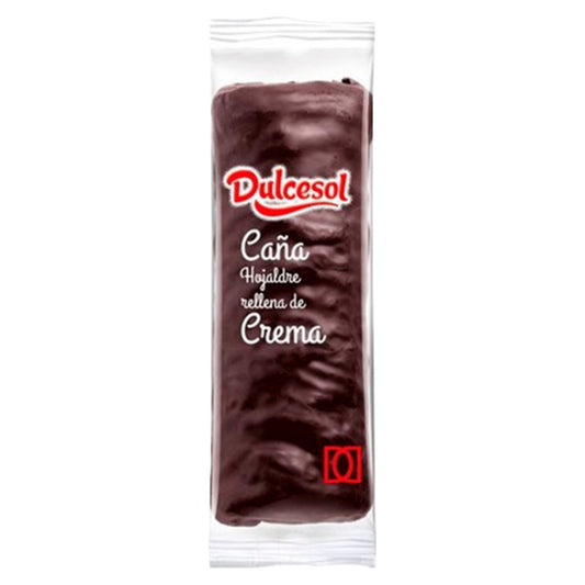 Dulcesol Chocolate Cream Horn Puff Pastry 80g