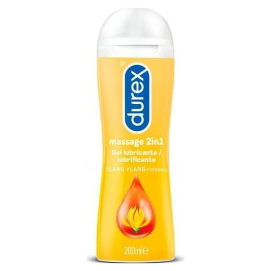 Durex Massage 2 in 1 Sensual Ylang Ylang Massage Gel and Lubricant 200ml
