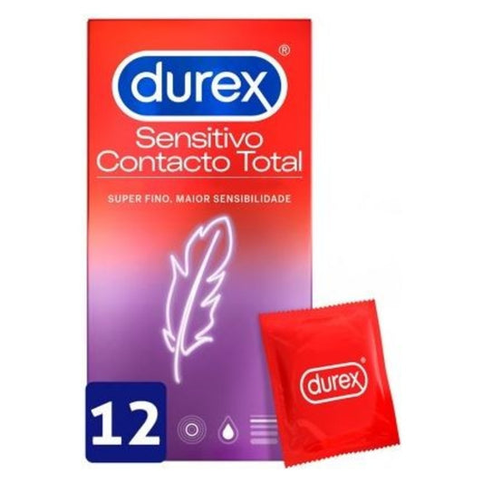 Durex Sensitive Total Contact Condoms Pack of 12