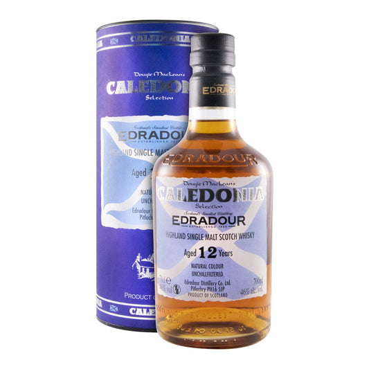Edradour 12 Year Old Caledonia Single Malt Scotch Whisky 700ml 46% ABV