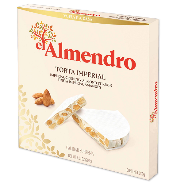 el almendro imperial nougat cake 200 g traditional spanish almond turron festive sweet gift